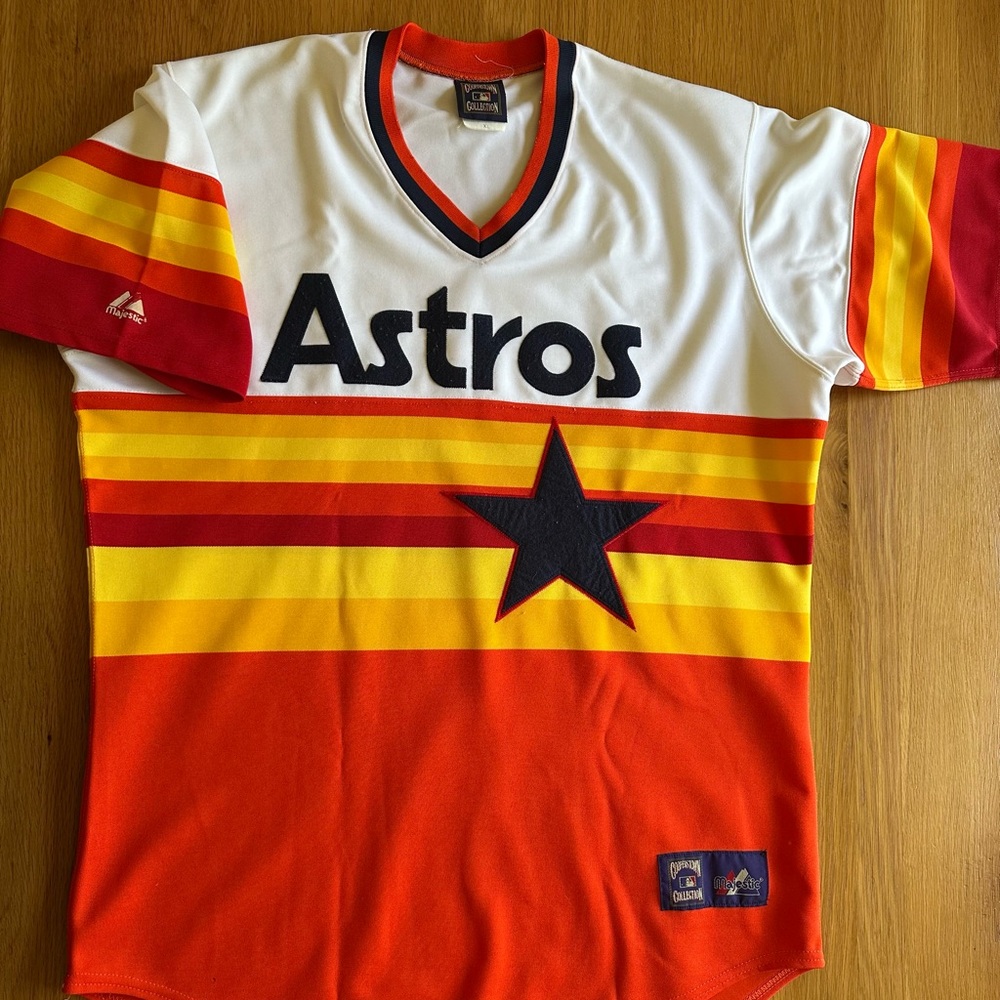 Vintage Cooperstown Collection Men’s ASTROS Jersey